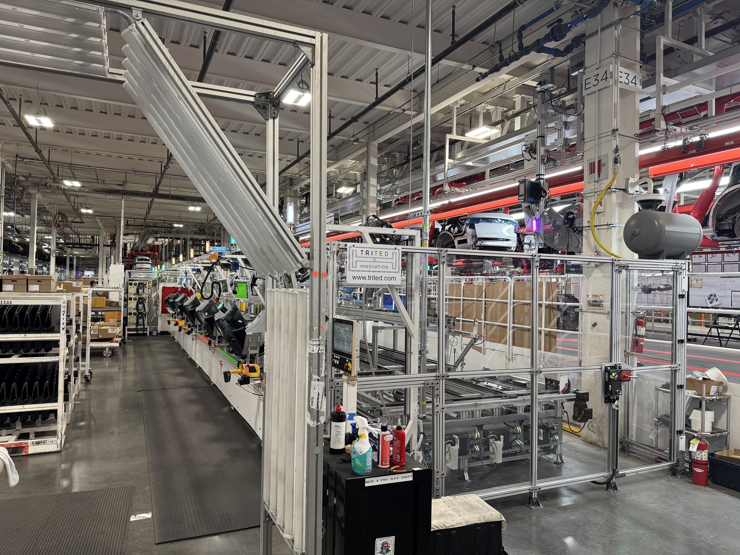 Trited Innovation manufacturing facility floor
